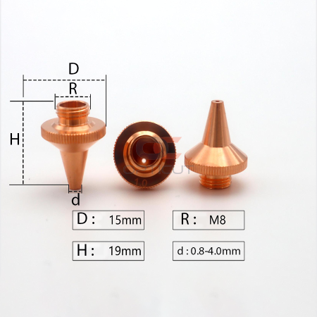 Сопло 3D одинарное D15 мм M8